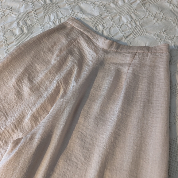 Pale Pink Silky Pants - Picture 4 of 5